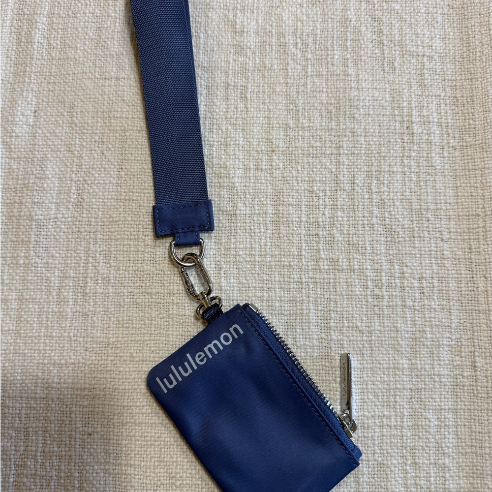 Lululemon Brilliant Blue Wristlet